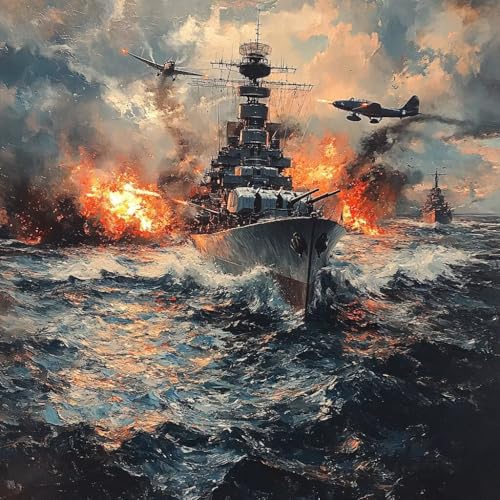 Malen Nach Zahlen Erwachsene Boot,DIY Malen Nach Zahlen Flugzeug, DIY Basteln Erwachsene Leinwand Kits Mit Pinseln und Acrylfarbe, Paint by Numbers Kits für Anfänger, Deko Wohnzimmer, 70x70cm C-2861 von MAYUPEOU