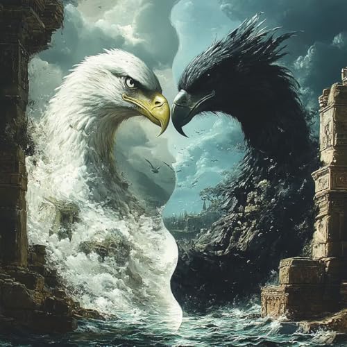 Malen Nach Zahlen Erwachsene Eagle,DIY Malen Nach Zahlen Tai Chi, DIY Basteln Erwachsene Leinwand Kits Mit Pinseln und Acrylfarbe, Paint by Numbers Kits für Anfänger, Deko Wohnzimmer, 45x45cm G-6233 Malen Nach Zahlen Erwachsene Eagle,DIY Malen Nach Zahlen Tai Chi, DIY Basteln Erwachsene Leinwand Kits Mit Pinseln und Acrylfarbe, Paint by Numbers Kits für Anfänger, Deko Wohnzimmer, 45x45cm G-6233 von MAYUPEOU