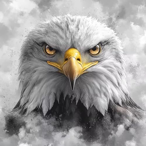 Malen Nach Zahlen Erwachsene Eagle,DIY Malen Nach Zahlen Vogel, DIY Basteln Erwachsene Leinwand Kits Mit Pinseln und Acrylfarbe, Paint by Numbers Kits für Anfänger, Deko Wohnzimmer, 45x45cm 5-2010 Malen Nach Zahlen Erwachsene Eagle,DIY Malen Nach Zahlen Vogel, DIY Basteln Erwachsene Leinwand Kits Mit Pinseln und Acrylfarbe, Paint by Numbers Kits für Anfänger, Deko Wohnzimmer, 45x45cm 5-2010 von MAYUPEOU