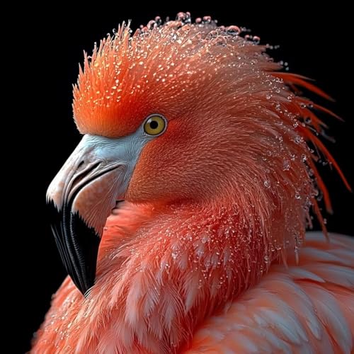 Malen Nach Zahlen Erwachsene Flamingo, Malen Nach Zahlen für Zimmer Deko, Tier DIY Basteln Erwachsene Leinwand Kits, DIY Paint by Numbers Kits Mit Pinseln und Acrylfarbe, Geschenke, 100x100cm C-5431 Malen Nach Zahlen Erwachsene Flamingo, Malen Nach Zahlen für Zimmer Deko, Tier DIY Basteln Erwachsene Leinwand Kits, DIY Paint by Numbers Kits Mit Pinseln und Acrylfarbe, Geschenke, 100x100cm C-5431 von MAYUPEOU