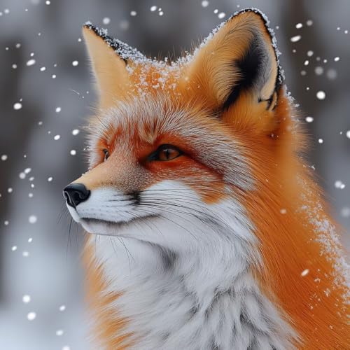 Malen Nach Zahlen Erwachsene Fuchs,DIY Malen Nach Zahlen Tier, DIY Basteln Erwachsene Leinwand Kits Mit Pinseln und Acrylfarbe, Paint by Numbers Kits für Anfänger, Deko Wohnzimmer, 100x100cm T-6133 Malen Nach Zahlen Erwachsene Fuchs,DIY Malen Nach Zahlen Tier, DIY Basteln Erwachsene Leinwand Kits Mit Pinseln und Acrylfarbe, Paint by Numbers Kits für Anfänger, Deko Wohnzimmer, 100x100cm T-6133 von MAYUPEOU