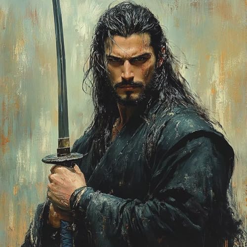 Malen Nach Zahlen Erwachsene Mann,DIY Malen Nach Zahlen Warrior, DIY Basteln Erwachsene Leinwand Kits Mit Pinseln und Acrylfarbe, Paint by Numbers Kits für Anfänger, Deko Wohnzimmer, 45x45cm C-9820 Malen Nach Zahlen Erwachsene Mann,DIY Malen Nach Zahlen Warrior, DIY Basteln Erwachsene Leinwand Kits Mit Pinseln und Acrylfarbe, Paint by Numbers Kits für Anfänger, Deko Wohnzimmer, 45x45cm C-9820 von MAYUPEOU