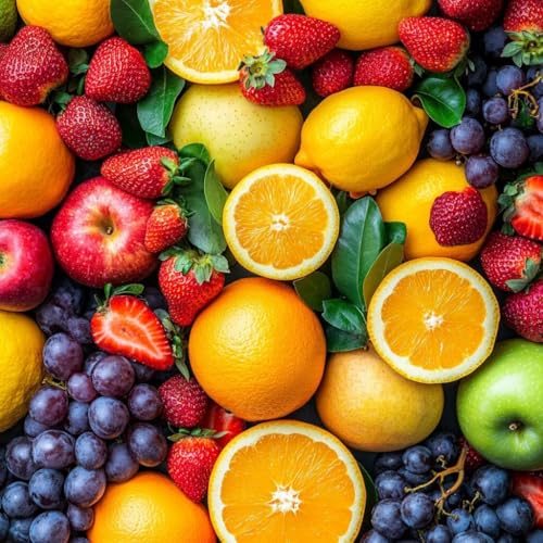 Malen Nach Zahlen Erwachsene Obst,DIY Malen Nach Zahlen Traube, DIY Basteln Erwachsene Leinwand Kits Mit Pinseln und Acrylfarbe, Paint by Numbers Kits für Anfänger, Deko Wohnzimmer, 45x45cm D-4662 Malen Nach Zahlen Erwachsene Obst,DIY Malen Nach Zahlen Traube, DIY Basteln Erwachsene Leinwand Kits Mit Pinseln und Acrylfarbe, Paint by Numbers Kits für Anfänger, Deko Wohnzimmer, 45x45cm D-4662 von MAYUPEOU