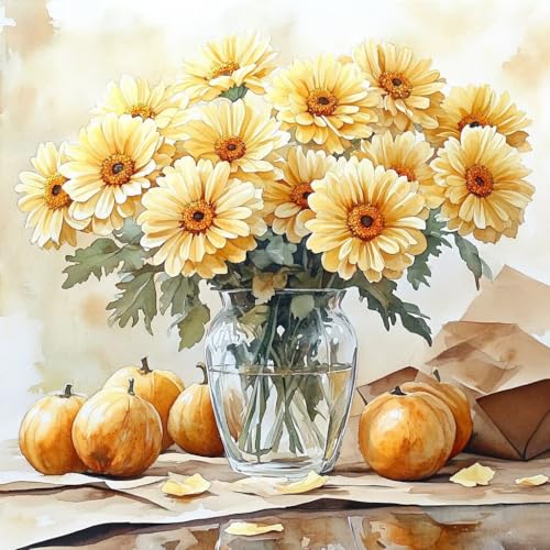 Malen Nach Zahlen Erwachsene Pflanzen,DIY Malen Nach Zahlen Blume, DIY Basteln Erwachsene Leinwand Kits Mit Pinseln und Acrylfarbe, Paint by Numbers Kits für Anfänger, Deko Wohnzimmer, 70x70cm 8-2171 Malen Nach Zahlen Erwachsene Pflanzen,DIY Malen Nach Zahlen Blume, DIY Basteln Erwachsene Leinwand Kits Mit Pinseln und Acrylfarbe, Paint by Numbers Kits für Anfänger, Deko Wohnzimmer, 70x70cm 8-2171 von MAYUPEOU