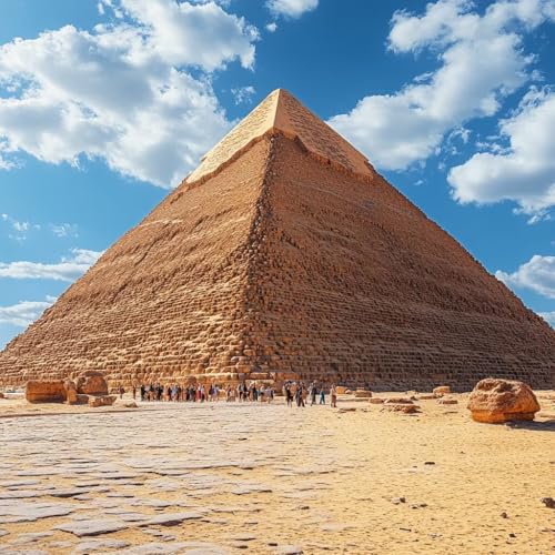 Malen Nach Zahlen Erwachsene Pyramide,DIY Malen Nach Zahlen Landschaft, DIY Basteln Erwachsene Leinwand Kits Mit Pinseln und Acrylfarbe, Paint by Numbers Kits für Anfänger, Dekoration, 45x45cm I-8645 Malen Nach Zahlen Erwachsene Pyramide,DIY Malen Nach Zahlen Landschaft, DIY Basteln Erwachsene Leinwand Kits Mit Pinseln und Acrylfarbe, Paint by Numbers Kits für Anfänger, Dekoration, 45x45cm I-8645 von MAYUPEOU