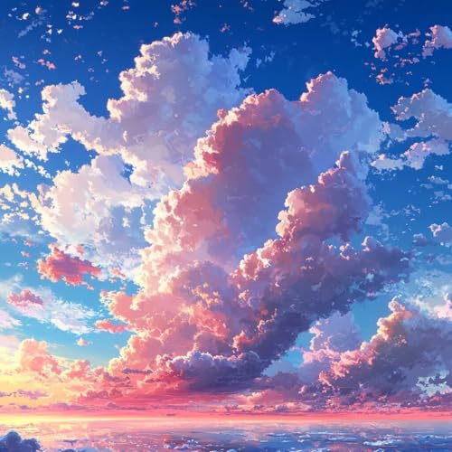 Malen Nach Zahlen Erwachsene Sonnenuntergang,DIY Malen Nach Zahlen Cloud, DIY Basteln Erwachsene Leinwand Kits Mit Pinseln und Acrylfarbe, Paint by Numbers Kit für Anfänger, Dekoration, 70x70cm 2-6247 Malen Nach Zahlen Erwachsene Sonnenuntergang,DIY Malen Nach Zahlen Cloud, DIY Basteln Erwachsene Leinwand Kits Mit Pinseln und Acrylfarbe, Paint by Numbers Kit für Anfänger, Dekoration, 70x70cm 2-6247 von MAYUPEOU