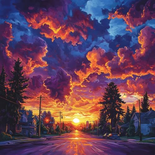 Malen Nach Zahlen Erwachsene Sonnenuntergang,DIY Malen Nach Zahlen Landschaft, DIY Basteln Erwachsene Leinwand Kits Mit Pinseln und Acrylfarbe, Paint by Numbers Kits für Anfänger, 45x45cm 6-4421 Malen Nach Zahlen Erwachsene Sonnenuntergang,DIY Malen Nach Zahlen Landschaft, DIY Basteln Erwachsene Leinwand Kits Mit Pinseln und Acrylfarbe, Paint by Numbers Kits für Anfänger, 45x45cm 6-4421 von MAYUPEOU