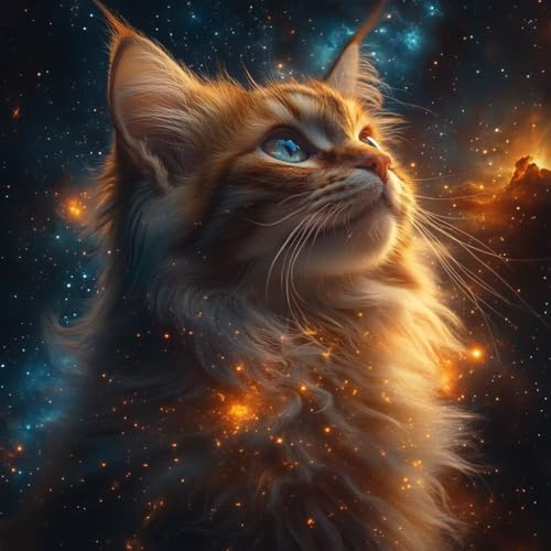 Malen Nach Zahlen Erwachsene Sternenhimmel, Malen Nach Zahlen für Zimmer Deko, Katze DIY Basteln Erwachsene Leinwand Kits, DIY Paint by Numbers Kits Mit Pinseln und Acrylfarbe, 70x70cm 3-5229 Malen Nach Zahlen Erwachsene Sternenhimmel, Malen Nach Zahlen für Zimmer Deko, Katze DIY Basteln Erwachsene Leinwand Kits, DIY Paint by Numbers Kits Mit Pinseln und Acrylfarbe, 70x70cm 3-5229 von MAYUPEOU
