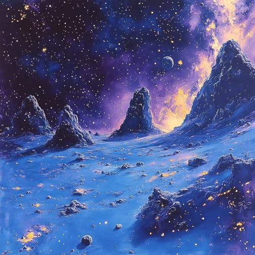 Malen Nach Zahlen Erwachsene Sternenhimmel,DIY Malen Nach Zahlen Planet, DIY Basteln Erwachsene Leinwand Kits Mit Pinseln und Acrylfarbe, Paint by Numbers Kits für Anfänger, Dekoration, 45x45cm 9-8374 Malen Nach Zahlen Erwachsene Sternenhimmel,DIY Malen Nach Zahlen Planet, DIY Basteln Erwachsene Leinwand Kits Mit Pinseln und Acrylfarbe, Paint by Numbers Kits für Anfänger, Dekoration, 45x45cm 9-8374 von MAYUPEOU