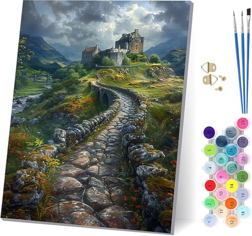 Wolke Malen Nach Zahlen Erwachsene Mit Rahmen, Malen Nach Zahlen Architektur, DIY Set Erwachsene Mit 3 Pinseln und Acrylfarbe, Paint by Numbers für Deko Wohnzimmer und Wanddeko 100x135cm 1-3192 Wolke Malen Nach Zahlen Erwachsene Mit Rahmen, Malen Nach Zahlen Architektur, DIY Set Erwachsene Mit 3 Pinseln und Acrylfarbe, Paint by Numbers für Deko Wohnzimmer und Wanddeko 100x135cm 1-3192 von MAYUPEOU