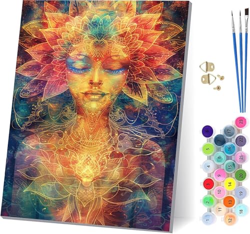 Zen Malen Nach Zahlen Erwachsene Mit Rahmen, Malen Nach Zahlen Abstrakt, DIY Set Erwachsene Mit 3 Pinseln und Acrylfarbe Knitterfreie Leinwand, Paint by Numbers für Deko Wohnzimmer 50x65cm T-9512 Zen Malen Nach Zahlen Erwachsene Mit Rahmen, Malen Nach Zahlen Abstrakt, DIY Set Erwachsene Mit 3 Pinseln und Acrylfarbe Knitterfreie Leinwand, Paint by Numbers für Deko Wohnzimmer 50x65cm T-9512 von MAYUPEOU