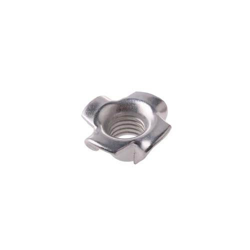 MAYyhem 10/50 Stück M3 M4 M6 M8 M10 M12 Verzinkte Vierkrallenmutter T-Mutter Zinken-T-Mutter for Möbelbeschläge(M8x10) von MAYyhem