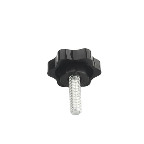 MAYyhem 2 STÜCKE M4 M5 M6 M8 Gewinde Klemm Griff Bolzen Bakelit Hand Knopf Anziehen Schraube Industrie Ausrüstung Kunststoff Stahl(M6x10x32) von MAYyhem