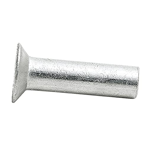 MBHHU Nicht abfallende Nieten, Flachkopf-Vollnieten, Durchmesser glatt, metrisch, Schlagnietbefestigungen(M5 x 20mm) von MBHHU