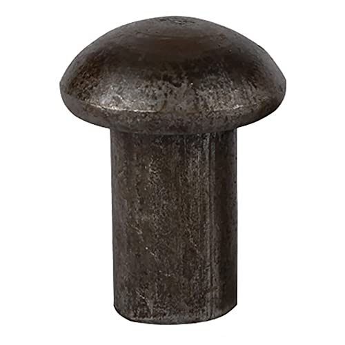 MBHHU Nicht abfallende Nieten, Rundkopf-Vollnieten, Durchmesser Pilztyp, glatter Körper, Zylinder-Schlagbefestigungen(16mm) von MBHHU