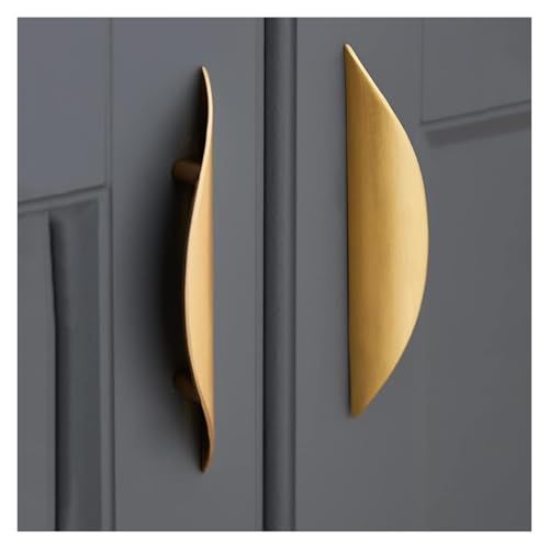 Versteckte Schubladengriffe, 2 Stück Schrankgriffe aus Zinklegierung, goldene, verdeckte Schubladengriffe, Blätter-Zuggriffe, Möbelgriffe, Hardware-Küchengriff, for Küchentürgriff(Hole spacing 32mm) Versteckte Schubladengriffe, 2 Stück Schrankgriffe aus Zinklegierung, goldene, verdeckte Schubladengriffe, Blätter-Zuggriffe, Möbelgriffe, Hardware-Küchengriff, for Küchentürgriff(Hole spacing 32mm) von MBHHU
