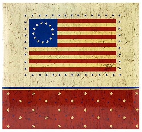 MBI 12 x 12 Zoll American Flagge Post Bound Album, Mehrfarbig von MBI