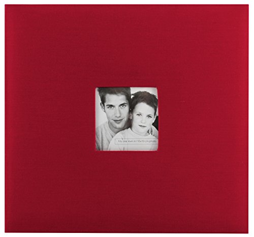 MBI Modisches Stoffalbum mit Postbindung, 30,5 x 30,5 cm, Rot, Textil, by 12 MBI Modisches Stoffalbum mit Postbindung, 30,5 x 30,5 cm, Rot, Textil, by 12 von MBI