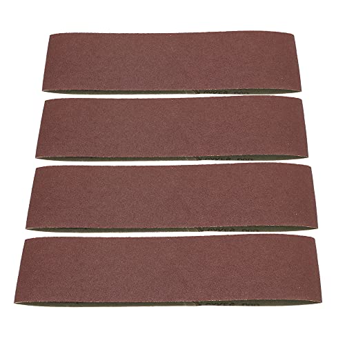 10 Stück 75 x 457 mm Schleifbänder 40–800 Körnung Schleifsieb Band für Holz Weichmetall Schleifen Polieren Schleifband (10 Stück/400#) von MBLUE