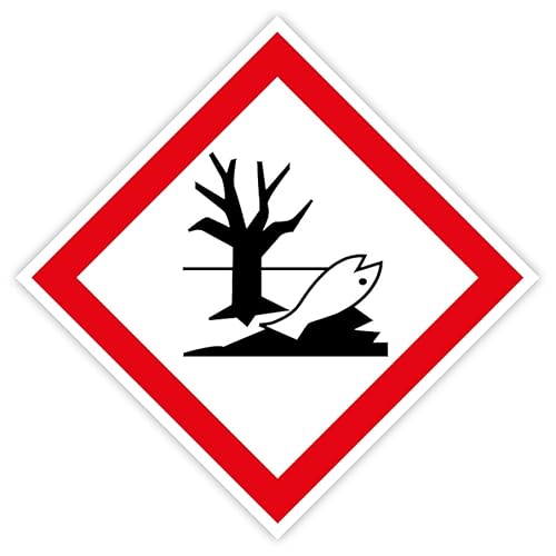 MBS-SIGNS Aufkleber Warnzeichen GHS 09 "Umweltgefährlich/Gewässergefährdend" GHS-Gefahrensymbol Folie selbstklebend, quadratisch | 5-20cm Made in Germany, Größe: 20x20cm MBS-SIGNS Aufkleber Warnzeichen GHS 09 "Umweltgefährlich/Gewässergefährdend" GHS-Gefahrensymbol Folie selbstklebend, quadratisch | 5-20cm Made in Germany, Größe: 20x20cm von MBS-SIGNS