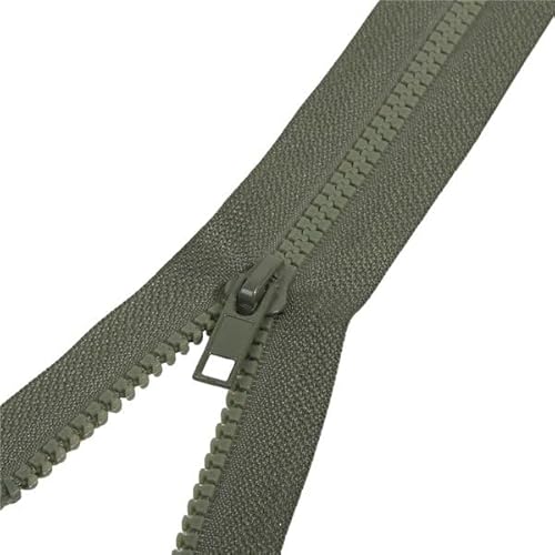 MC Reißverschluss, 60 cm, Grün, Kunststoff, Metallschieber, Jacken & Anoraks von M&Co