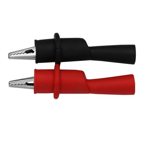 2pcs Alligatoren Testen Clip Drücken Auf Alligatoren Clip Isolierte Klemmen Für Elektrische Tests Einfach Zu Bedienen 2pcs Alligatoren Testen Clip Drücken Auf Alligatoren Clip Isolierte Klemmen Für Elektrische Tests Einfach Zu Bedienen von MCAOAL