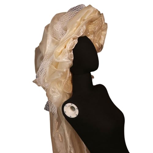 MCAOAL Frauen Flapper Kostüm Faszinator Übertrieben Große Wolken Für Pferderennen Rollenspiel Teaparty Hochzeit Braut MCAOAL Frauen Flapper Kostüm Faszinator Übertrieben Große Wolken Für Pferderennen Rollenspiel Teaparty Hochzeit Braut von MCAOAL