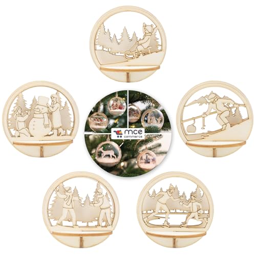 MCE-Commerce A550025 5 Motive Holz Steckteil Winterspass Acryl Kugel 8 cm, Natur, ø 7,4 cm MCE-Commerce A550025 5 Motive Holz Steckteil Winterspass Acryl Kugel 8 cm, Natur, ø 7,4 cm von MCE-Commerce