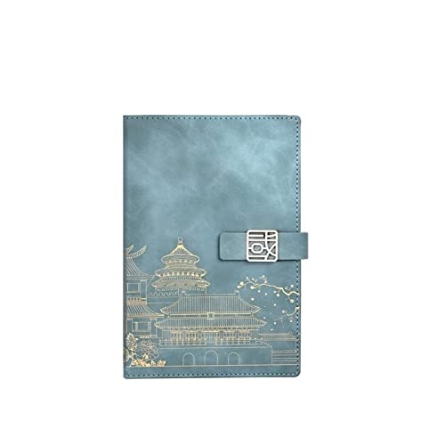 MCLIUJIA Notizbuch Tagebuch 2022 Notizbuch Im Chinesischen Stil, Geschenkbox, Zubehör, Schreibwaren, Büroplaner, Agenda, Retro-Notizblock Für Büro Schule(B) von MCLIUJIA