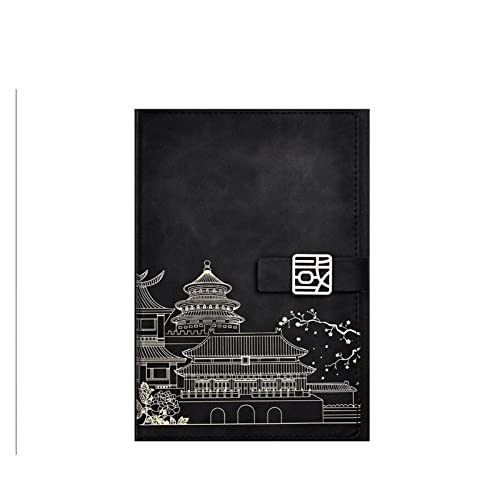 MCLIUJIA Notizbuch Tagebuch 2022 Notizbuch Im Chinesischen Stil, Geschenkbox, Zubehör, Schreibwaren, Büroplaner, Agenda, Retro-Notizblock Für Büro Schule(E) von MCLIUJIA