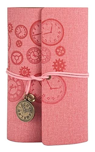 MCLIUJIA Notizbuch Tagebuch Vintage A6 Reisetagebuch Notizblock Journal Agenda Planer Notizbuch Briefpapier Geschenk Für Büro Schule(A) von MCLIUJIA