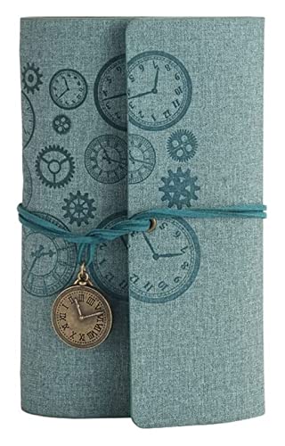 MCLIUJIA Notizbuch Tagebuch Vintage A6 Reisetagebuch Notizblock Journal Agenda Planer Notizbuch Briefpapier Geschenk Für Büro Schule(F) von MCLIUJIA