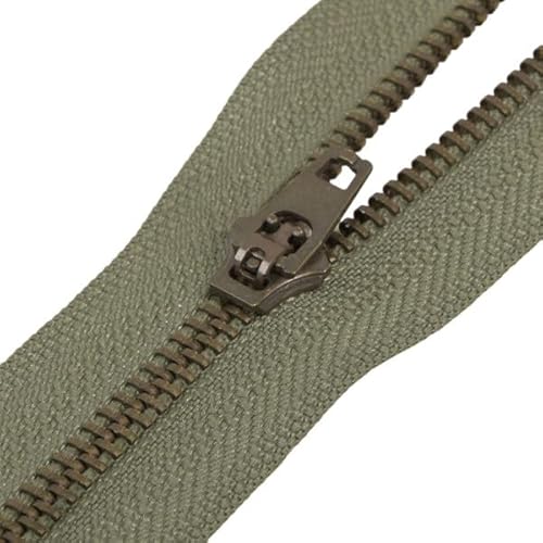 Reißverschluss für Jeans-Hosen, Farbe: Kaki, 10 cm Reißverschluss für Jeans-Hosen, Farbe: Kaki, 10 cm von MCM