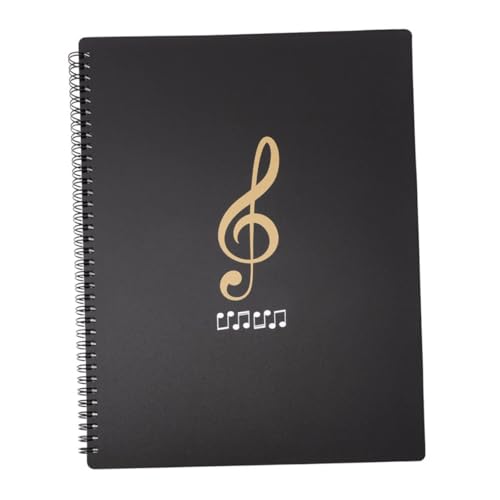 Mehrlagige Notenmappe, Spiral-Notenordner, doppelseitiger Notenordner für Chöre, Orchester, Instrumentalisten, Musiker und Studierende Mehrlagige Notenmappe, Spiral-Notenordner, doppelseitiger Notenordner für Chöre, Orchester, Instrumentalisten, Musiker und Studierende von MCNZNJONV