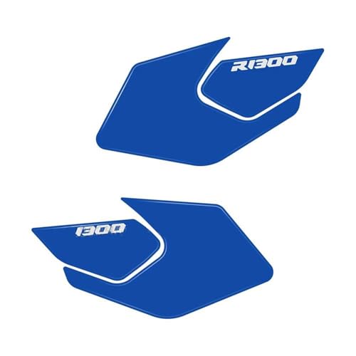 MCQNDS Motorrad-Tankaufkleber 3D-Epoxidharz-Aufkleber Seitentank-Pads Schutz-Kit Für R 1300 GS R1300GS 2024 2025(Blue kit) von MCQNDS