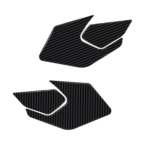 MCQNDS Motorrad-Tankaufkleber 3D-Epoxidharz-Aufkleber Seitentank-Pads Schutz-Kit Für R 1300 GS R1300GS 2024 2025(Carbon Look kit) von MCQNDS