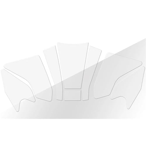 MCQNDS Motorrad-Tankaufkleber Für F900R F900 R 2020 2021 3D Epoxidharz Motorrad Tankpad Schutz Fischgrätenaufkleber(Clear) von MCQNDS