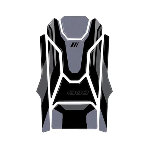 MCQNDS Motorrad-Tankaufkleber Motorrad 3D Epoxidharz Aufkleber Tank Pad Schutz Kit Für R 1300 GS R1300GS 2023 2024(Style 1) von MCQNDS