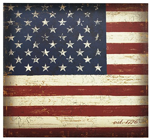 MBI Sammelalbum, Einband: Flagge der USA, Vintage-Design, 30,5 x 30,5 cm von MCS