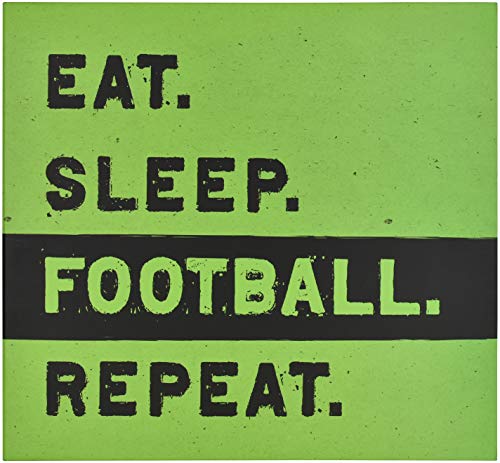 MCS 13.5x12.5 Inch Football Sports Scrapbook Album with 12x12 Inch Pages, Green MBI Fußball-Sportalbum, 34,8 x 32,3 cm, mit 30,5 x 30,5 cm, Grün, Papier MCS 13.5x12.5 Inch Football Sports Scrapbook Album with 12x12 Inch Pages, Green MBI Fußball-Sportalbum, 34,8 x 32,3 cm, mit 30,5 x 30,5 cm, Grün, Papier von MCS