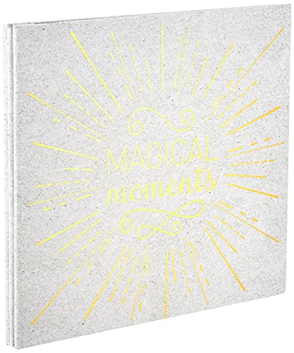 MCS Erweiterbares 10-seitiges Scrapbook-Album mit 30,5 x 30,5 cm Seiten, 34,8 x 32,8 cm, Magical Moments von MCS