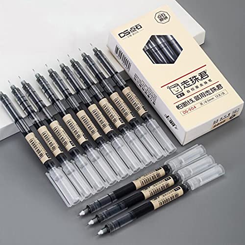 Rolling Kugelschreiber 12 Stück, Tintenroller Stifte Schnell Trocknende Tinte Schwarze Extra Fein Punkt Stifte Flüssige schnelltrocknen de Gelstifte, Gel Ink Kugelschreiber für Erwachsene Büro Schule Rolling Kugelschreiber 12 Stück, Tintenroller Stifte Schnell Trocknende Tinte Schwarze Extra Fein Punkt Stifte Flüssige schnelltrocknen de Gelstifte, Gel Ink Kugelschreiber für Erwachsene Büro Schule von MCSQK