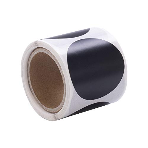 MD Labels Tafeletiketten fi 47mm 100 Stück- Schwarze Selbstklebefolie- Aufkleber zum beschriften- für Gläser, für Gewürze, für Geschenke- rechteckige selbstklebende etiketten + weißer Kreidemarke MD Labels Tafeletiketten fi 47mm 100 Stück- Schwarze Selbstklebefolie- Aufkleber zum beschriften- für Gläser, für Gewürze, für Geschenke- rechteckige selbstklebende etiketten + weißer Kreidemarke von MD Labels