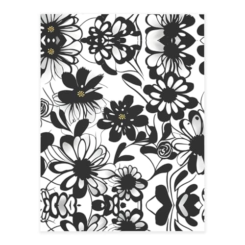 Niedliche Kristall-Aufkleber mit schwarzen und weißen Blumen, Harz-Aufkleber für Wasserflasche, Sammelalbum, Laptop, Handyhülle, Geschenk für Erwachsene Niedliche Kristall-Aufkleber mit schwarzen und weißen Blumen, Harz-Aufkleber für Wasserflasche, Sammelalbum, Laptop, Handyhülle, Geschenk für Erwachsene von MDATT