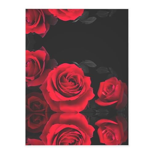 Rote Rose Blumendruck, niedliche Kristall-Aufkleber, Harz-Aufkleber für Wasserflasche, Sammelalbum, Laptop, Handyhülle, Geschenk für Erwachsene Rote Rose Blumendruck, niedliche Kristall-Aufkleber, Harz-Aufkleber für Wasserflasche, Sammelalbum, Laptop, Handyhülle, Geschenk für Erwachsene von MDATT