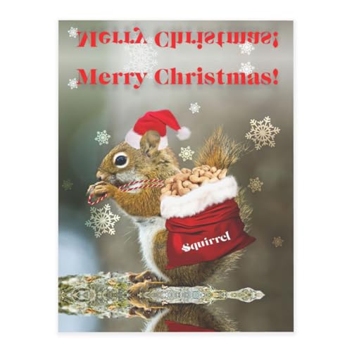 Weihnachts-Eichhörnchen-Druck, niedliche Kristall-Aufkleber, Harz-Aufkleber für Wasserflasche, Sammelalbum, Laptop, Handyhülle, Geschenk für Erwachsene Weihnachts-Eichhörnchen-Druck, niedliche Kristall-Aufkleber, Harz-Aufkleber für Wasserflasche, Sammelalbum, Laptop, Handyhülle, Geschenk für Erwachsene von MDATT