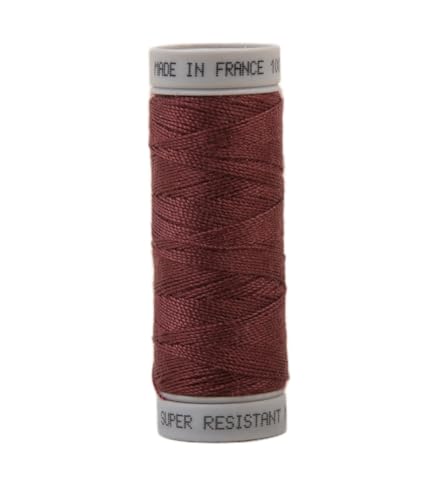MDC C262 Garn, Polyester, sehr widerstandsfähig, 50 m, Burgunderrot von MDC