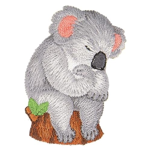 MDC Patches zum Aufbügeln, Tiere, Statue, Koala, 5 cm x 3 cm, 3 Stück von MDC