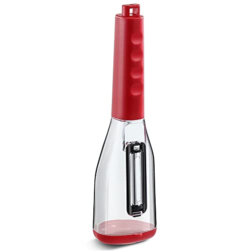 MDDZ Vegetable Peeler, GemüSeschäLer, Schäler mit 3 Austauschbaren Klingen, Sparschäler Behälter für Kartoffeln, Spargel, Obst, Geschält, Geschnitten, Geschreddert, Spülmaschinenfest, Bdyrdxte--171 MDDZ Vegetable Peeler, GemüSeschäLer, Schäler mit 3 Austauschbaren Klingen, Sparschäler Behälter für Kartoffeln, Spargel, Obst, Geschält, Geschnitten, Geschreddert, Spülmaschinenfest, Bdyrdxte--171 von MDDZ