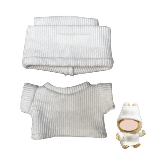 Mini Plüsch Puppen Kleidung Outfit nur Bekleidungs zubehör für 17cm Labubu,labubu Kleidung:Schwarzer Luxusanzug Mini Plüsch Puppen Kleidung Outfit nur Bekleidungs zubehör für 17cm Labubu,labubu Kleidung:Schwarzer Luxusanzug von MDFULXG